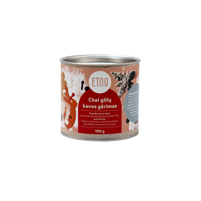 Chai ozolzīļu kafijas dzēriens, ETNO, 100 g