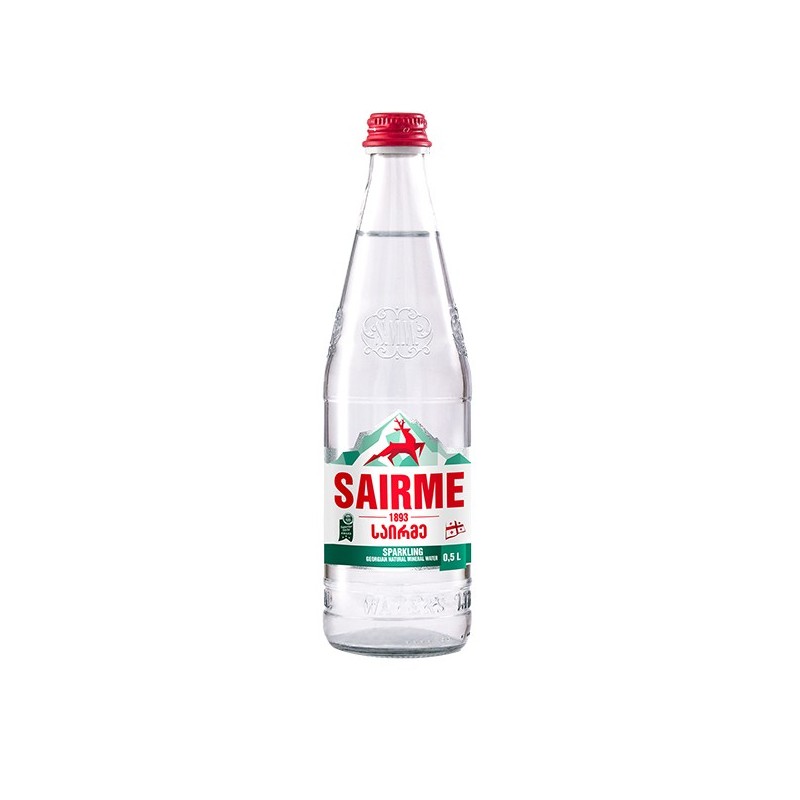 Mineralinis vanduo Sairme, 0.5 l, 12 vnt.