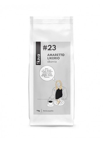 Grauzdētas kafijas pupiņas ar Amaretto liķiera garšu Kava96 Nr.23, 1 kg