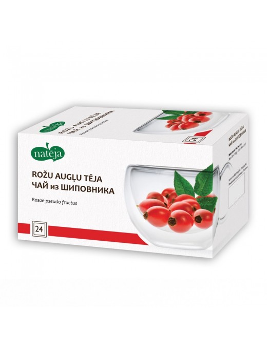 Rožu augļu tēja, Natēja, 24 gab. Rožu augļu tēja, Natēja, 24 gab.