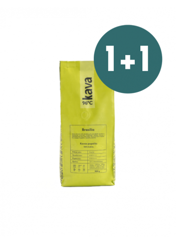 Grauzdētas kafijas pupiņas KAVA96°C, Brasilia, 900 g