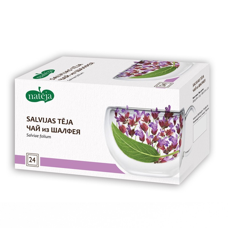Salvijas tēja, Natēja, 24 gab.