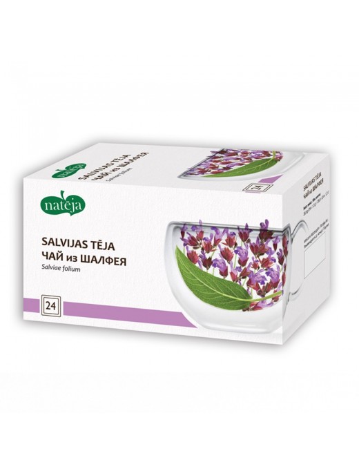 Salvijas tēja, Natēja, 24 gab. Salvijas tēja, Natēja, 24 gab.