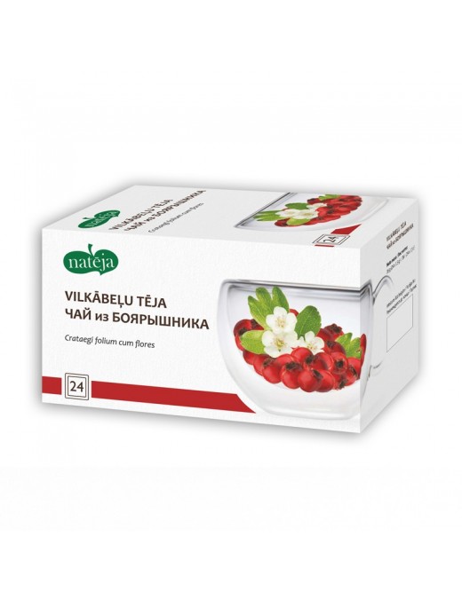 Vilkābeļu tēja, Natēja, 24 gab. Vilkābeļu tēja, Natēja, 24 gab.