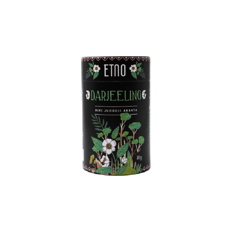 Melnā tēja Darjeeling, ETNO, berama, 70 g