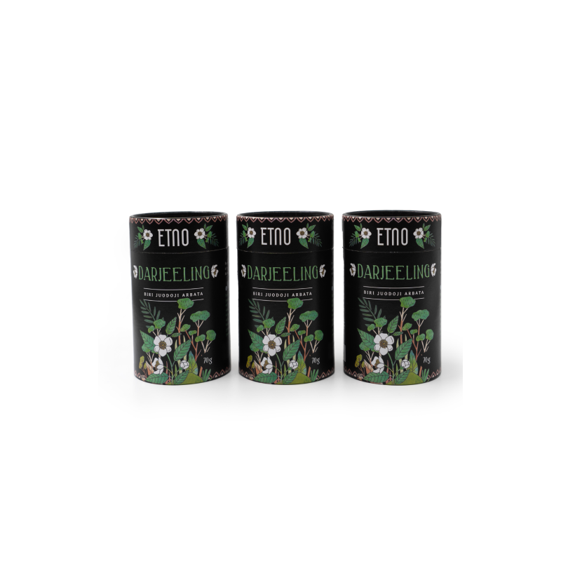 Melnā tēja Darjeeling, ETNO, berama, 70 g