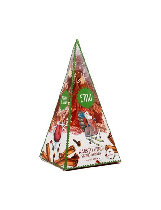 Karstvīna garšas tēja, ETNO, 15 paciņas