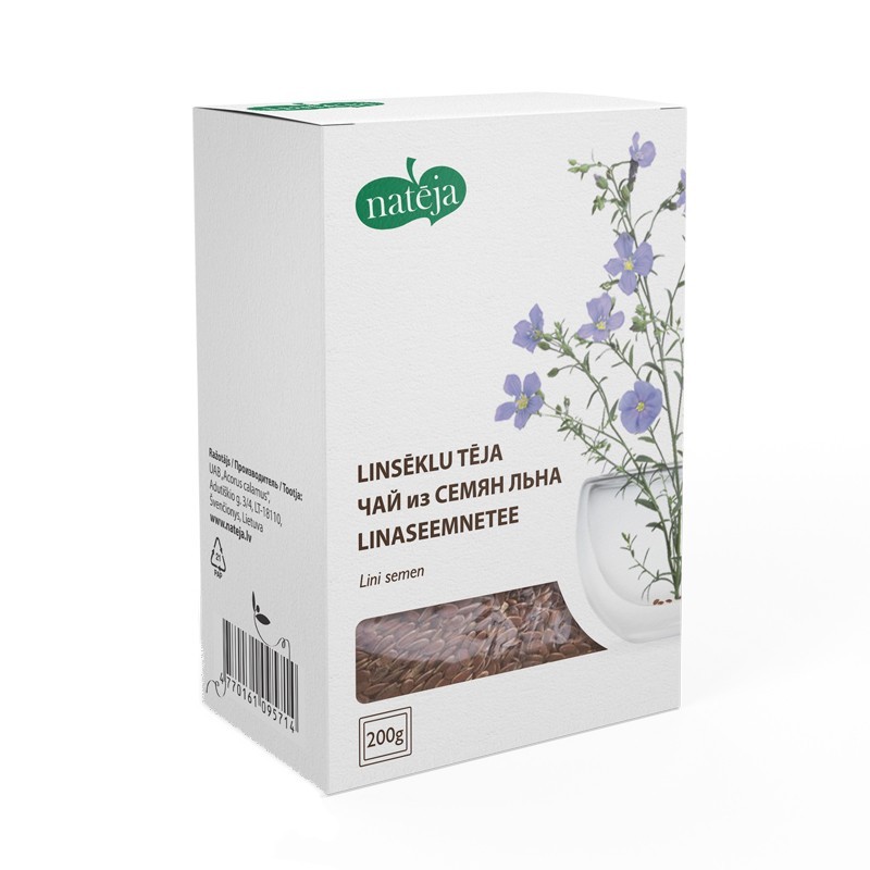 Linsēklu tēja, Natēja, 200 g