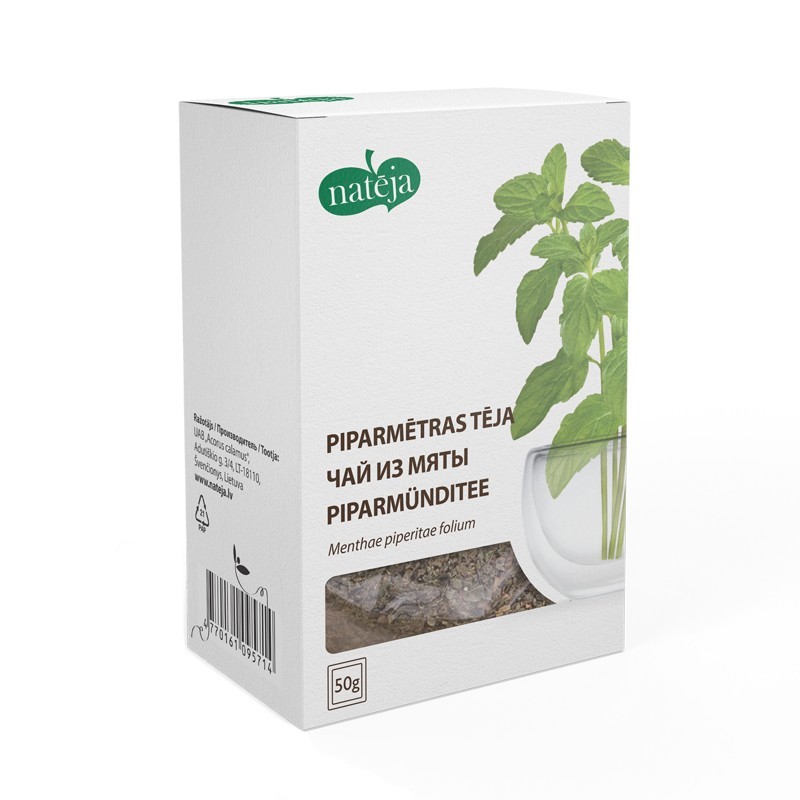 Piparmētras tēja, Natēja, 50 g