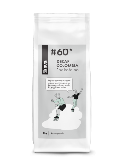 Grauzdētas kafijas pupiņas bez kofeīna KAVA96 Nr.60, Colombia Decaf | Onelife