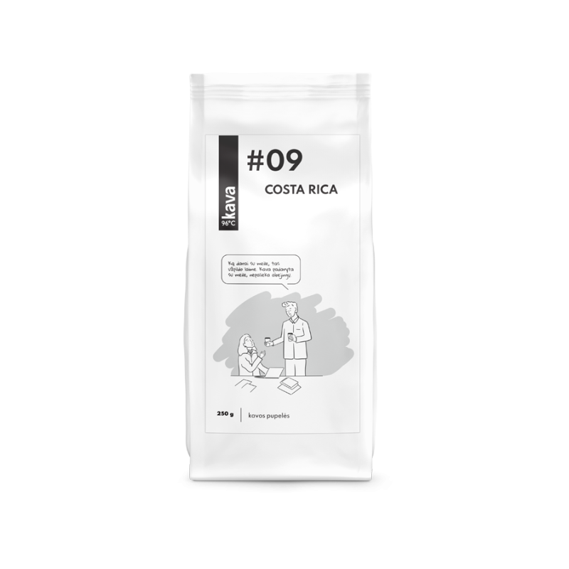 Grauzdētas kafijas pupiņas KAVA96 Nr.9, Kostarika | Onelife