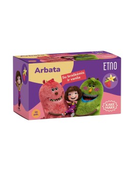 Kika Mika Pagatavo tēju ar zemenēm un vaniļu, ETNO, 20 gab.