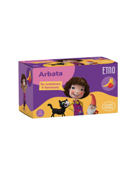 Kika Mika tēja ar avenēm un banāniem, ETNO, 20 gab.