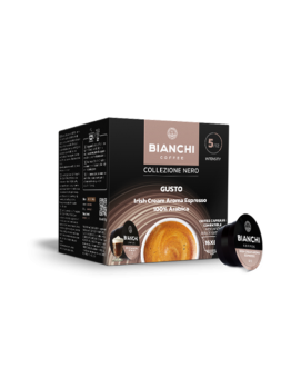Bianchi Collezione Nero Gusto Irish Cream Aroma, kafijas kapsulas Dolce Gusto®, BIANCHI, 16 gab.