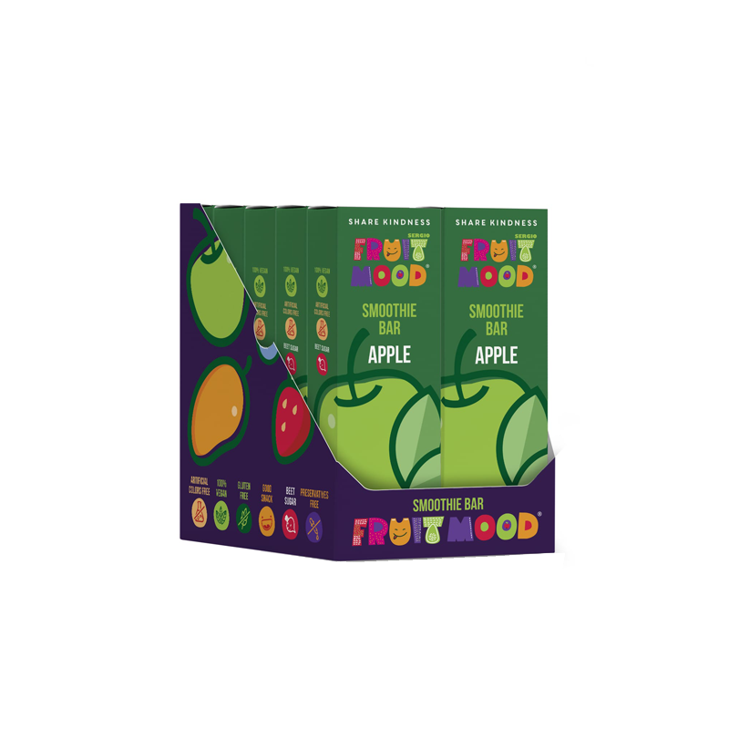 Augļu batoniņi ar āboliem | Fruitmood