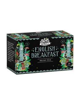 Melnā tēja English breakfast, Herbitum, 20 gab.