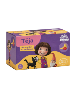 Kakes Makes tēja ar avenēm un banāniem, Herbitum, 20 gab.