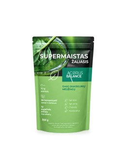 Zaļais superprodukts, Acorus Balance, 300 g.