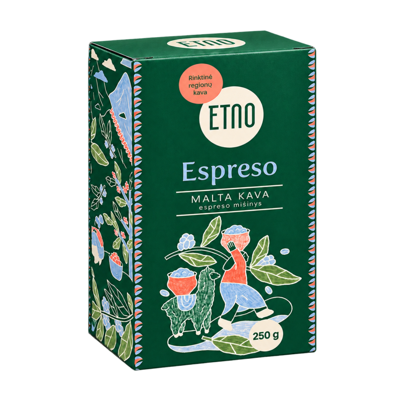 Malta kafija ESPRESO, ETNO, 250 g
