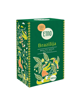 Malta kafija BRAZILIJA, ETNO, 250 g