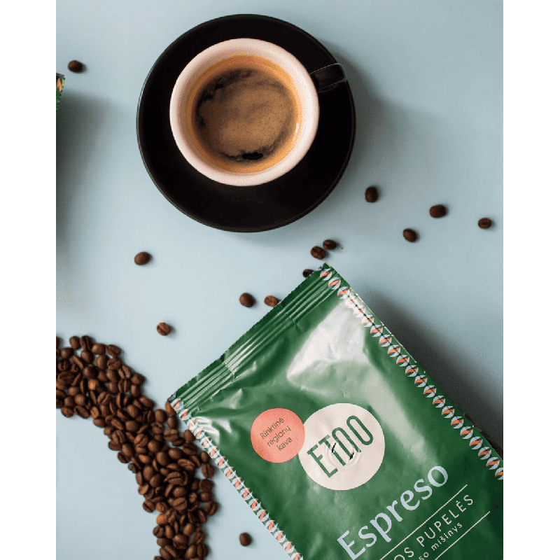 Espresso, kafijas pupiņas, ETNO, 1 kg