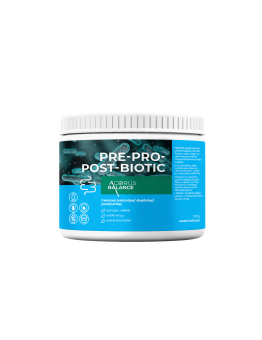 Pre-Pro-Post-Biotic ar šķiedrvielām un labvēlīgajām baktērijām zarnu veselībai, 350 g