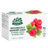 Zāļu tēju ar Hibiska ziediem un Aveņu lapām, Herbitum, 22 gab.