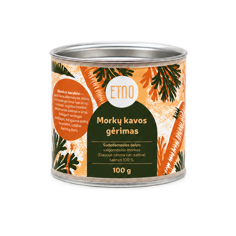 Burkānu kafijas dzēriens ETNO, 100 g