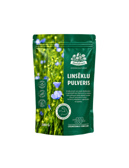 Linsēklu pulveris, Herbitum, 300 g. | Onelife.lv