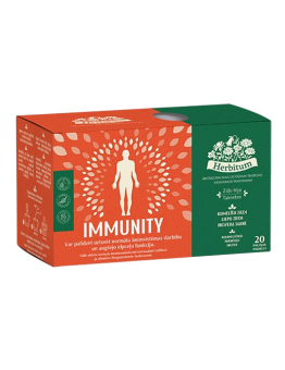 Zāļu tēja Immunity, Herbitum, 20 gab.