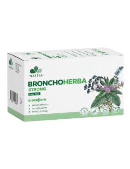 Zāļu tēja Bronchoherba strong Natēja | one-life.lv