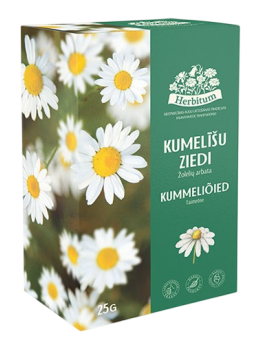 Kumelīšu ziedu tēja, Herbitum, 25 g