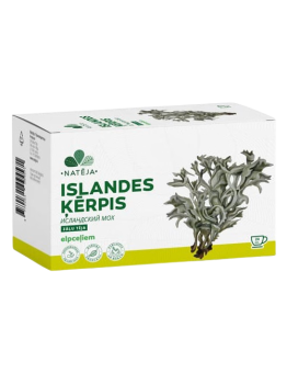 Islandes ķērpja tēja Natēja | one-life.lv