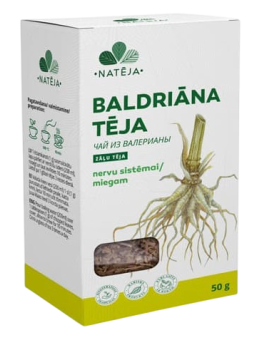 Baldriāna tēja Natēja, 50 g | one-life.lv