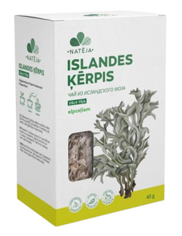 Islandes ķērpja tēja Natēja, 40 g |one-life.lv