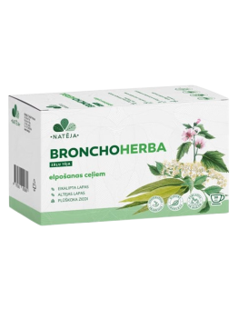 Zāļu tēja Bronchoherba Natēja | one-life.lv