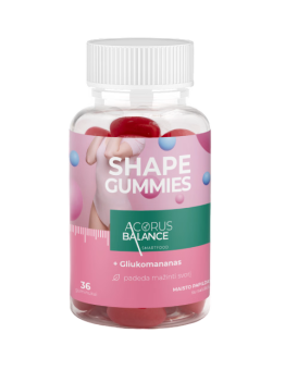 Shape gummies, svara kontrolei, 36 gab.
