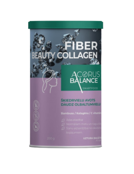 Šķiedrvielas Fiber beauty collagen, 200 g
