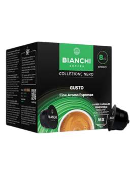 Fine Aroma Espresso, kafijas kapsulas Dolce Gusto®, 16 gab. | BIANCHI