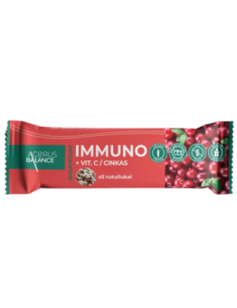 IMMUNO + C vitamīns / Cinks uzkoda imunitātei, Acorus Balance, 5 gab.