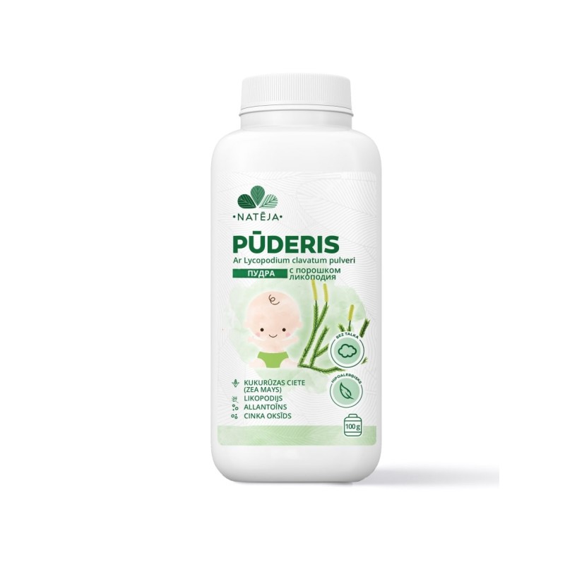 Pūderis Natēja bērniem, 100 g