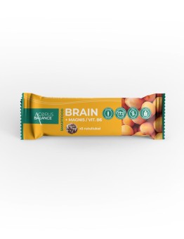 Brain + Magnijs / B6 vitamīns uzkoda nervu sistēmai, Acorus Balance, 5 gab.