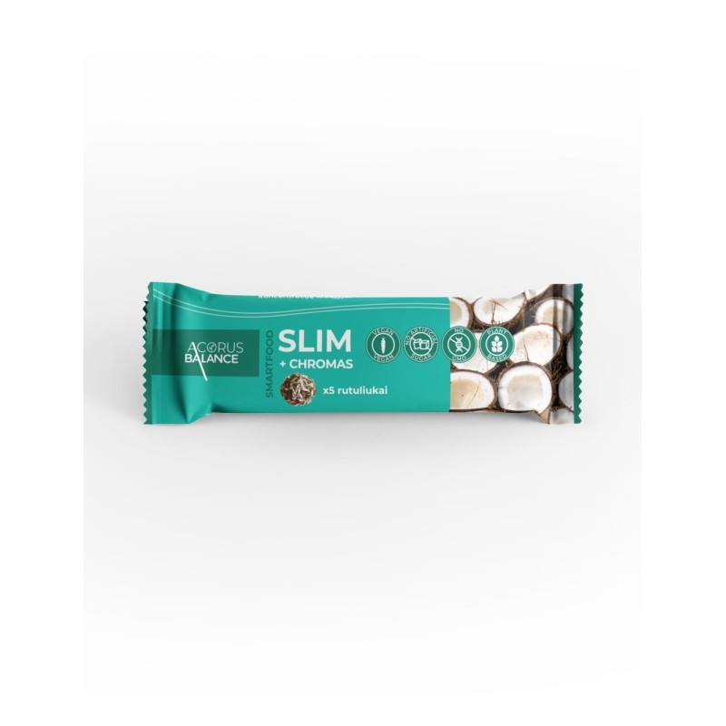 Acorus Balance Slim + Hroms uzkoda normālai makrouzturvielu vielmaiņai, 5 gab.