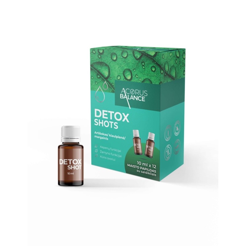 Detox shots, 12 gab.