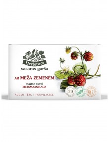 Augļu tēja ar mežazemenēm Herbitum, 20 gab.