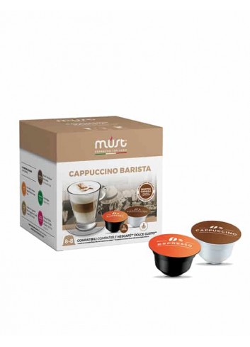 Kafijas kapsulas Cappuccino Barista Must, Dolce Gusto®, 16 gab.