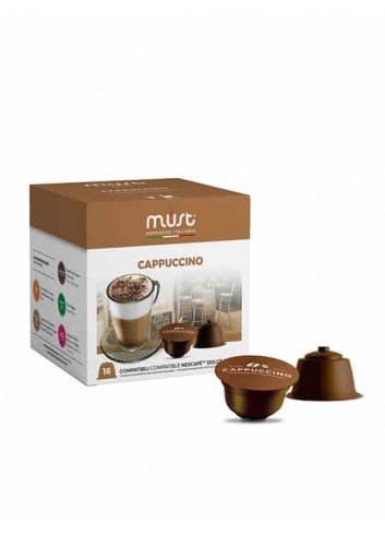 Kafijas kapsulas Cappuccino Must, Dolce Gusto®, 16 gab.
