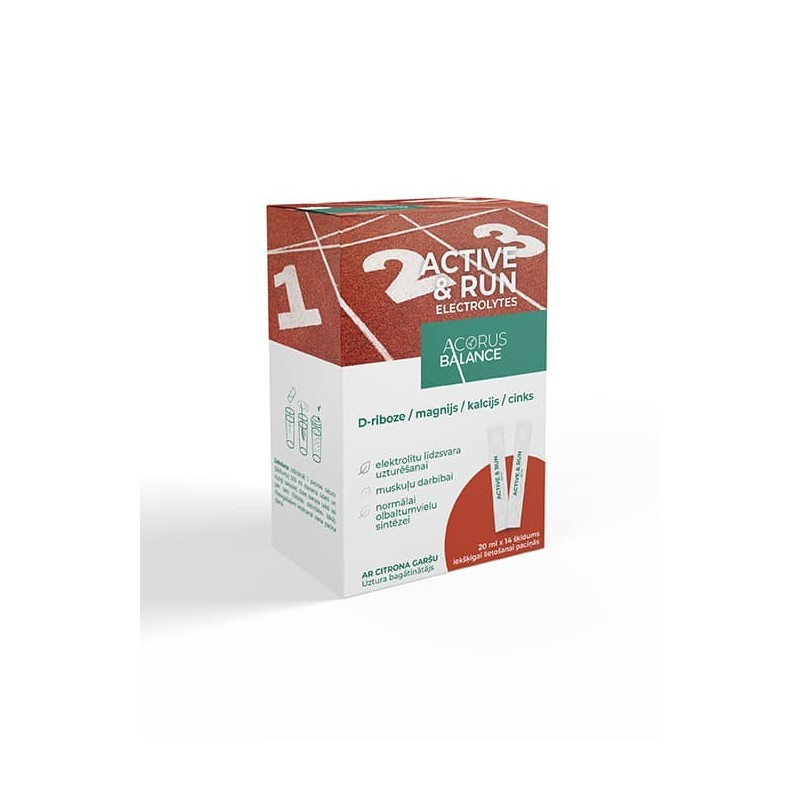 Active and Run Electrolytes, 14 paciņas