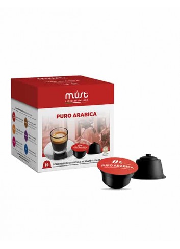 Kafija kapsulās Puro arabica Must Dolce Gusto®, 16 gab.
