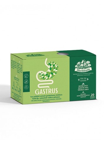 Zāļu tēja Gastrus, Herbitum, 20 gab.